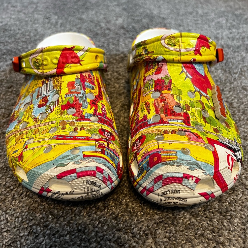 Walt Disney World Magic Kingdom Crocs